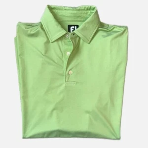 FootJoy Golf Poloshirt Herren L grün Performance sportlich feuchtigkeitsableitend - Bild 1 von 12