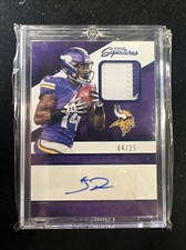 2016 Panini Prime Signature Swatches Stefon diggs - 04/25!