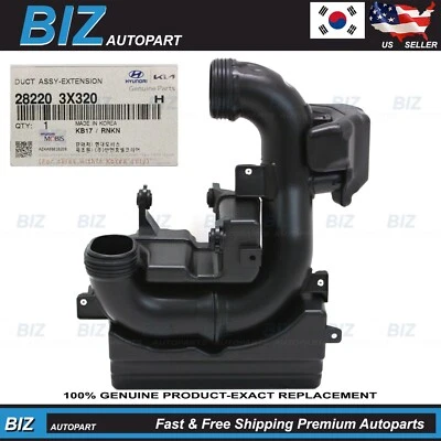 Genuine Extension Resonator for 11-16 Elantra 13-14 Coupe 13-17 GT 28220-3X320 Foto 1 de 4