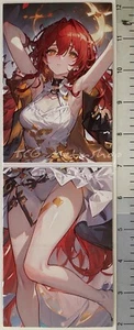 🔥 Himeko Honkai Star Rail Goddess Story Anime Fold Card 🔥 - Picture 1 of 2
