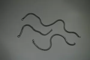 Bracciale Trollbead Argento Sterling Coda di Volpe Link Charm Solo Senza Chiusura 5,5 Pollici - Foto 1 di 4