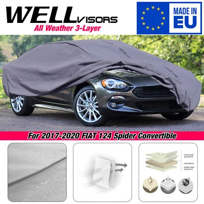 WELLvisors Car Cover 3-6898007CE For 2017-2020 FIAT 124 Spider Convertible - Image 1 of 4