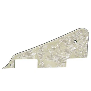 NEW PICKGUARD Les Paul aged pearl white 3 ply pour toutes LP - Imagen 1 de 3