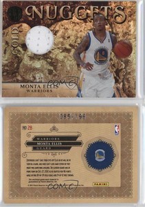 2010-11 Panini Gold Standard Gold Nuggets Memorabilia /199 Monta Ellis #28