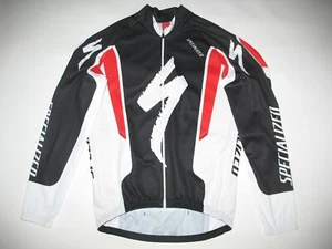 SPECIALIZED s-works Windtex Cycling Jacket Bike Men Black White Red Size XL - Picture 1 of 5