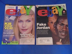 eBay Magazine - 2 Early Issues -- Premiere Edition & January, 2000 - Excellent - Picture 1 of 5