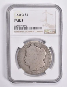 FAIR 2 1900-O Morgan Silver Dollar NGC Lowball Low Ball *4578 - Picture 1 of 3