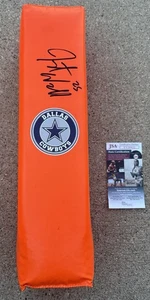 DALLAS COWBOYS Javonte Williams SIGNED End Zone Pylon JSA COA 2025 - Picture 1 of 2