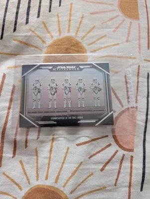 2024 Star Wars Masterwork Stormtrooper Of First Order Foil BTS-2 /299 - Image 1 of 2