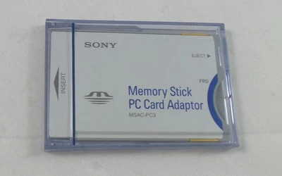 Vintage Sony Memory Stick PC Card Adapter (MSAC-PC3) - Image 1 of 2