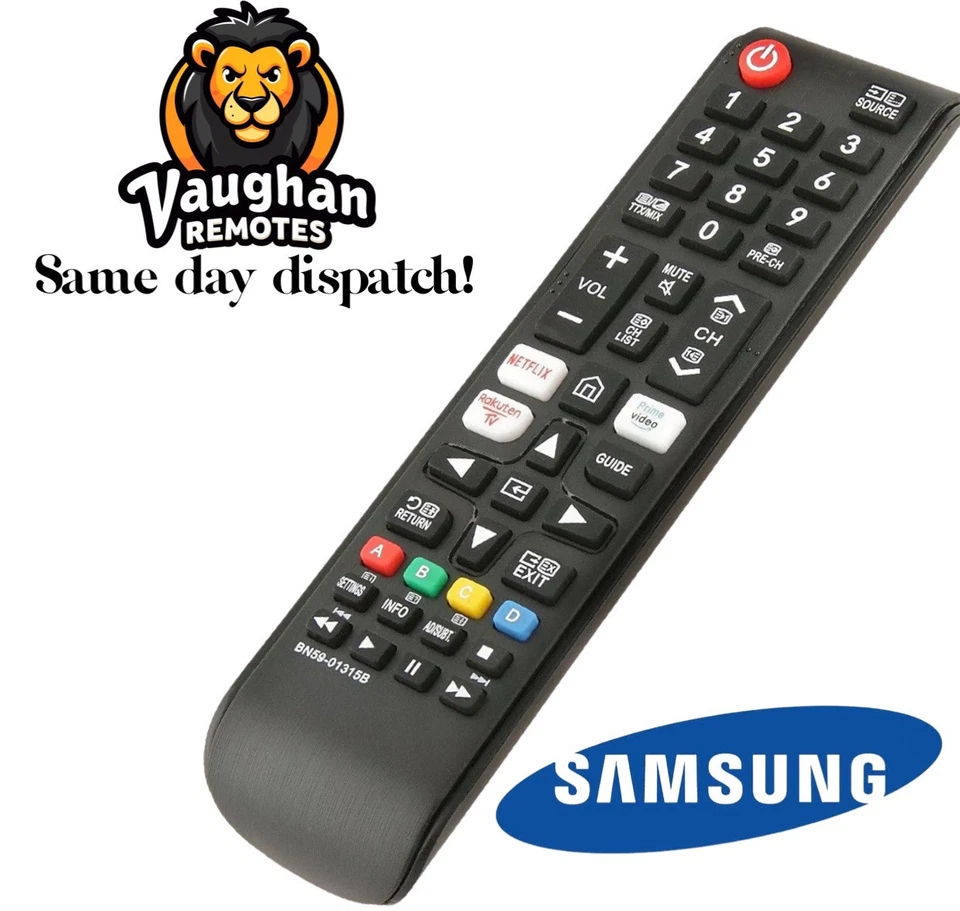 FOR SAMSUNG TV BN59-01315B REMOTE CONTROL REPLACEMENT ULTRA HDR HD 4K SMART QLED - Image 1 of 3