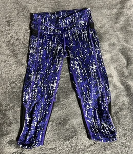 Athleta lila Tie Dye Stash II Pocket 7 Leggings Stretch XXS Leopardenmuster - Bild 1 von 10
