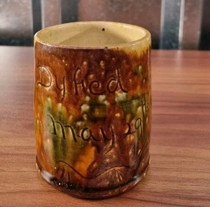 Vintage Ewenny Pottery Mug – Dyfed May 29 – Handcrafted Welsh Pottery - Picture 1 of 6