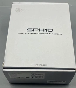 SENA SPH10 Handsfree Bluetooth Stereo Headset/Intercom - New Open Box - Picture 1 of 5