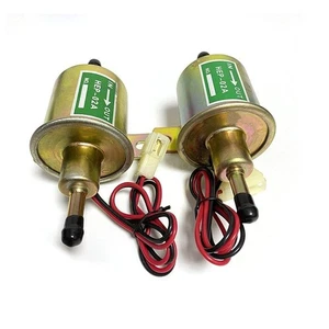 Pompa Carburante Esterna Auto HEP-02A 12V/24V Pompa Trasferimento Carburante Auto Moto - Foto 1 di 13