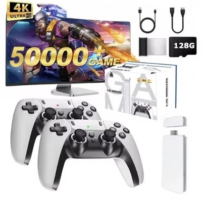 Console Retro 4K HDMI 128GB + 2 Controller Wireless | 50.000 Giochi Classici - Immagine 1 di 4