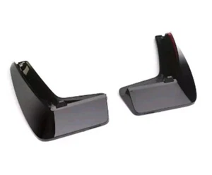 Molded Rear Splash Guards 2020-2024 Cadillac XT6 Sport GM# 84535426 Black - Picture 1 of 2