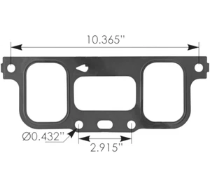 OEM Detroit 23517875 60 Series Intake Manifold Gasket for 11.1 12.7 & 14L Engine - Bild 1 von 7