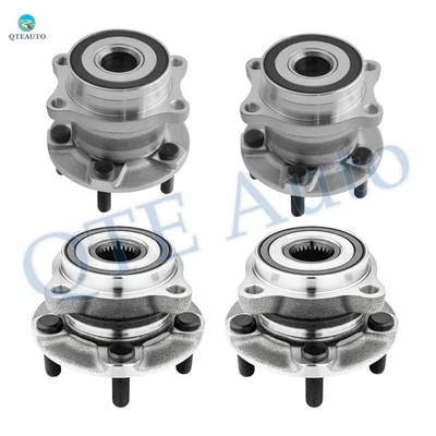 Set of 4 Front-Rear Wheel Hub Bearing Assembly For 2010-2014 Subaru Legacy - Image 1 of 4