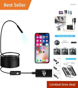 Endoskopkamera  HD 720P WiFi 6 LEDs Inspektionskamera Smartphone - Bild 1 von 11
