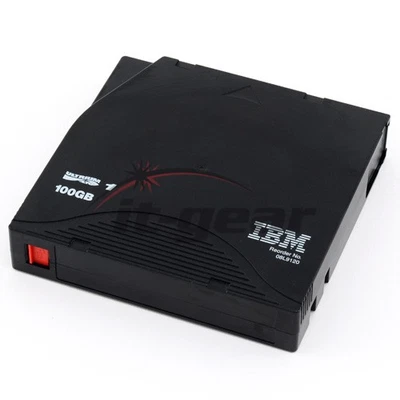 IBM 08L9120 LTO-1 Ultrium Backup Tape - Certified Error Free - (Lot of 10) - Image 1 of 2