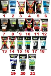 100 ml LOREAL GARNIER für Männer WÄHLEN Gesichtswaschschaum Anti Akne Behandlung Tonerde Gel - Bild 1 von 21