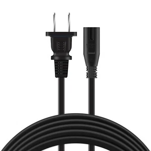 UL 6ft AC Power Cord Cable For HP 0957-2105 0957-2231 2-Prong Adapter Charger - Picture 1 of 5