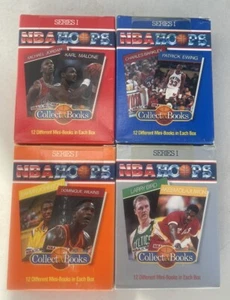 1990-91 NBA HOOPS COLLECT-A-BOOKS 1-4 Basketball (Series 1) JORDAN IMPORT OVP!! - Picture 1 of 14