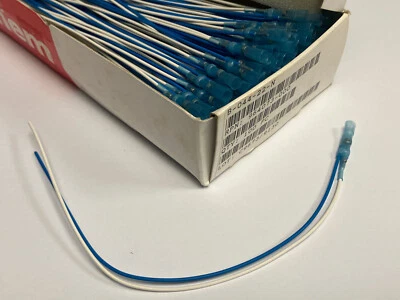 Soldersleeve Coax Terminator RG178 RG404 22AWG 2-Wire  PVDF Raychem B-044-22-N - Image 1 of 2