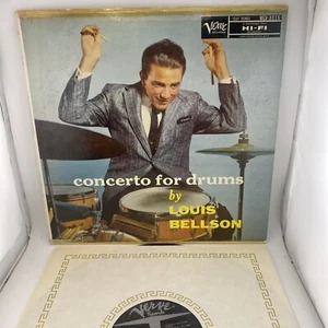 Louis Bellson: Concerto For Drums, Vinyl Record, 1957, Excellent - Picture 1 of 5