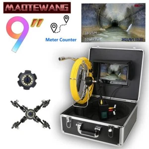Sewer Pipe Inspection Camera,Meter Counter Drain Pipeline Industrial Endoscope - Picture 1 of 11