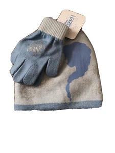 Girls  Disney Frozen 2 Movie Beanie Hat & Gloves Set Frozen II Elsa one size - Picture 1 of 1