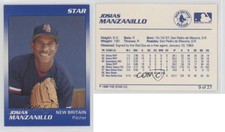 1990 Star New Brittain Red Sox Josias Manzanillo #9