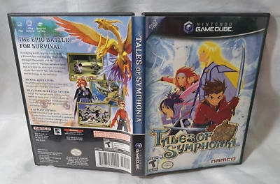 Tales of Symphonia (Nintendo GameCube, 2004) en caja original Foto 1 de 3