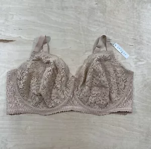 Reveal Nude The Chloe Lace Demi Underwire Bra, Size 40 DDD, - Picture 1 of 11
