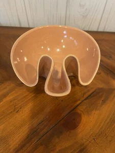 1970’s ,Pink Handmade Mid Century Modern Bowl By Schwarzald Pottery Germany - Picture 1 of 5