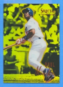 Espejo dorado #78 Raul Mondesi Dodgers 1995 certificado Select - Imagen 1 de 1