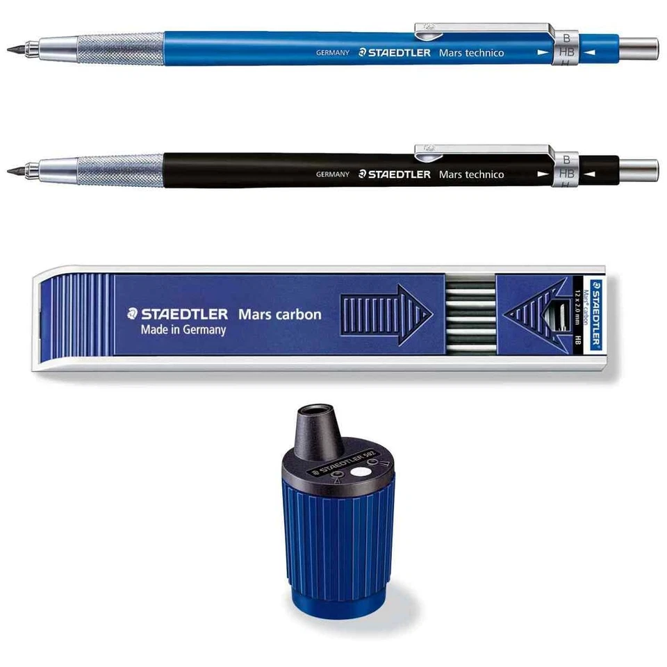 STAEDTLER Fallminenstift Bleistift Mars technico | Spitzer | Ersatzmine [wählbar - Bild 1 von 1