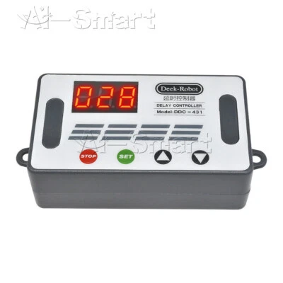 Relay Delay Controller MOS Switch USB DDC-431 DC6V-DC30V Digital LED Display 12V - Image 1 of 4