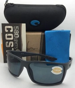 Polarisierte Costa Sonnenbrille REEFTON RFT 98 mattgraues Gestell mit 580 grauen Gläsern - Bild 1 von 12