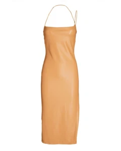 Alix NYC Rocco Sable Tan abito midi con spalline donna extra small - Foto 1 di 10