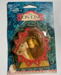 Candela compleanno originale vintage Disney Re Leone Simba e Nala anni 90 - Foto 1 di 2