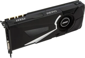 MSI GeForce GTX 1080 Aero 8G OC 8 GB GDDR5X DVI, HDMI, 3x DP PCI-E #312435 - Bild 1 von 4