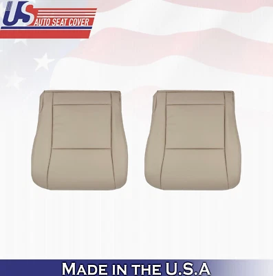 Cubiertas de asiento de cuero inferiores para conductor delantero y pasajero para Lexus LX450 1997 color tostado Foto 1 de 4