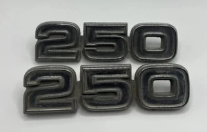 Pair Of 1975 1976-79 Ford Econoline 250 Emblems Name Plates D5UB-11291C00-CB - Picture 1 of 4