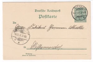 16512- Zittau Dr 5 Pfg. GA 1901 n. Seifhennersdorf - Bild 1 von 2