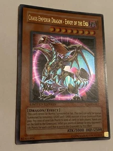 Chaos Emperor Dragon Envoy Of The End Ultra Rare Limited Editon Tlm-ense2 - Picture 1 of 12