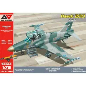 British Aerospace Hawk 200 ZJ201 Luz Multiusos Luchador Modelo Kit 1:72 AA7229 - Imagen 1 de 8