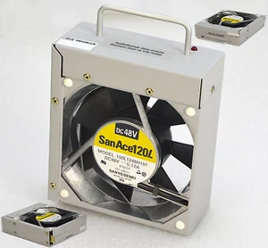 STARKE LÜFTER SANYO DENKI SANACE120L MIT METALLRA 120x120MM 109L1248H101 #O442 - Bild 1 von 1