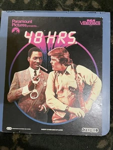 48 Hours CED RCA Videodisc Vintage Eddie Murphy Video Disc - Picture 1 of 2